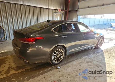 2017 Genesis G80 Base z USA, uszkodzony, nr VIN KMHGN4JE1HU191767